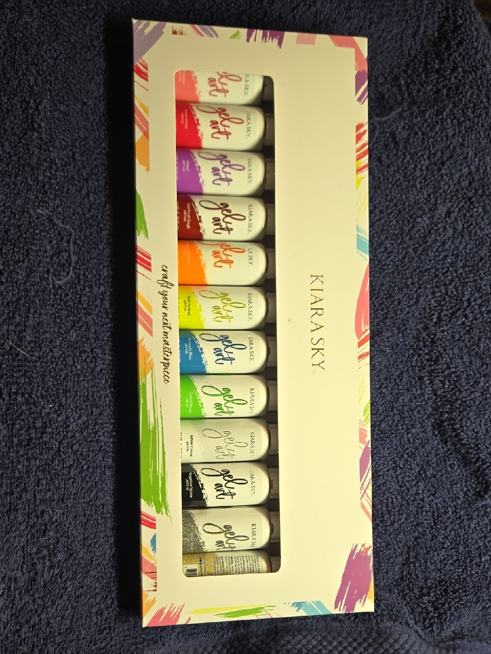 KIARA SKY Bright Color Nail Art Paint Set - Multi-Color